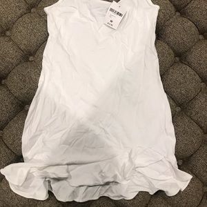 • white mini dress •